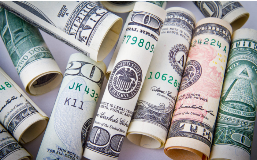 dollar bills